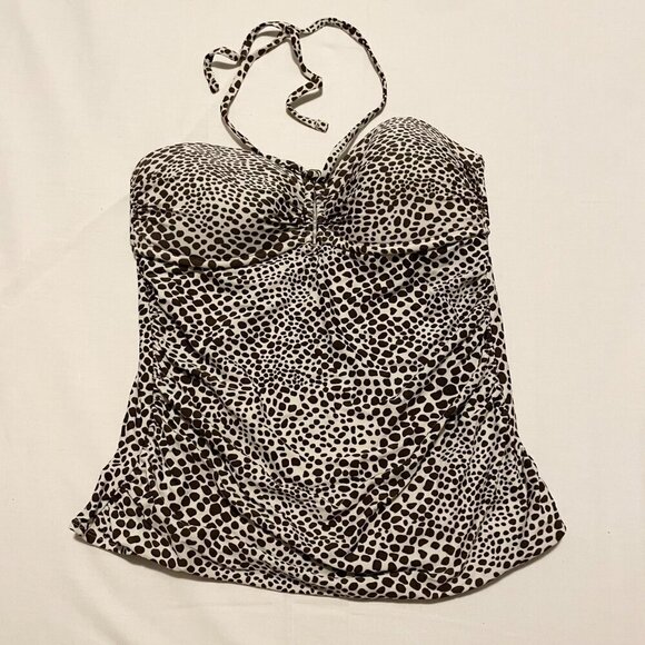 Merona Tankini Swimming Top Womens Size Large - Picture 1 of 15